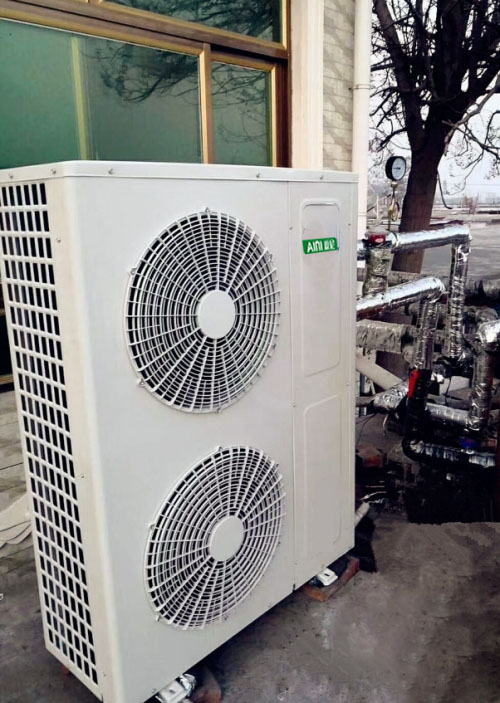 張家口市前屯村空氣能熱泵機組采暖項目
